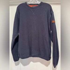 Vintage American Eagle AE77 Performance Crewneck Sweater, Navy XL